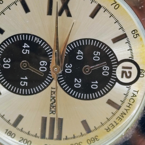 TERNER TACHYMETER CHRONAGRAPH MENS WATCH - Picture 3 of 9